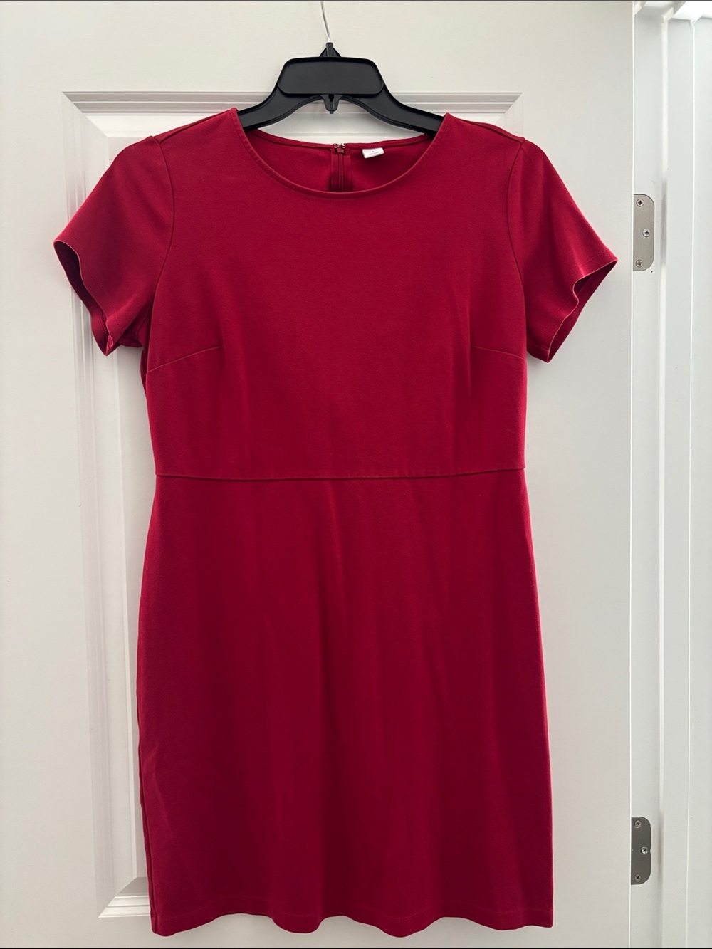 Old Navy Cherry Red Short-Sleeve Mini Dress